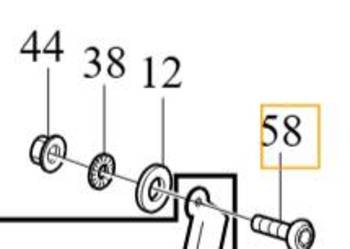 VOLVO sruba gniazdo szesciozebne M7x20 999299 OE czesc fabrycznie nowa