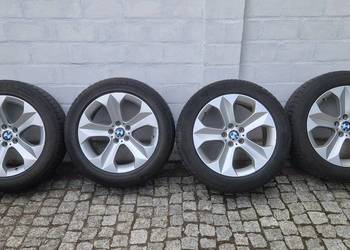 4 koła felgi aluminiowe BMW E70 E71 X6 X5 5x120 19” z oponami zima Ran Flat