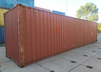 Używane kontenery morskie 40 HC / 12 metrowe