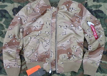 Kurtka flyers alpha industries MA1 reversible desert small
