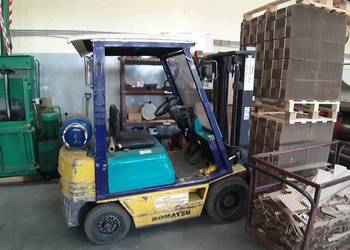 Wózek widłowy 1,5t Komatsu benz-gaz Sprzedam