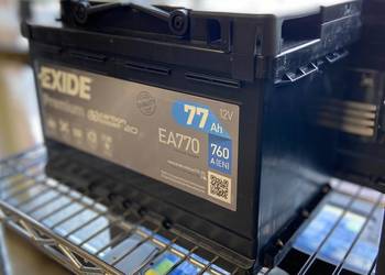 Akumulator 77Ah 760A PRAWY PLUS  Exide Premium Akumulator 77Ah 760A PRAWY PLUS  Exide Premium