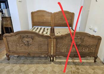 Łóżko  ludwikowskie 95x200