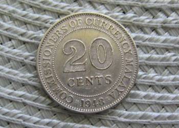 Malaje 20 Cent 1948r