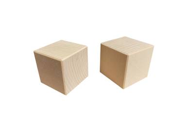 Klocek drewniany bukowy 3x3x3 cm | Naturalne drewno
