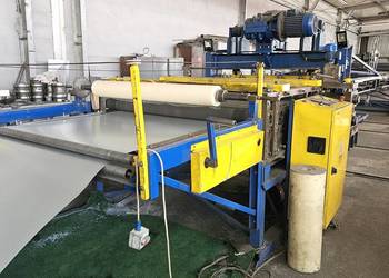 Linia do cięcia wzdłużnego i poprzecznego blachy BUD-MASZ