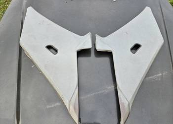 mercedes w124 osłona słupków tył szara