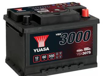 Akumulator 60Ah 550A Yuasa Standard 12V Prawy Plus