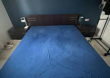 Duże łóżko 180x200 Bydgoskie meble + 2 nakastliki