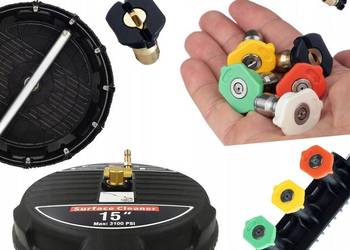 Szczotka T-Racer 15" z Lancą i 5 Dyszami | 160 bar, 60°C