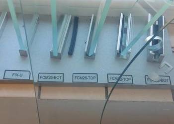 Szkło balustradowe 66. 2 opti white