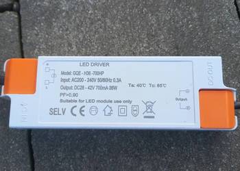 Zasilacz LED Driver GQE-H36-700HP