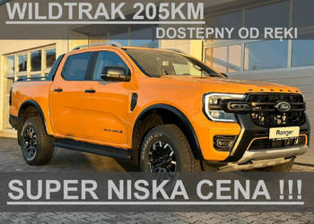Ford Ranger Wildtrak 205KM 4x4 Roleta elektr. Kamera 360 Hak 2495 zł Od rę…