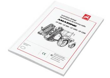 Instrukcja obsługi opryskiwacze AMAZONE UF 600 800 1000 1200