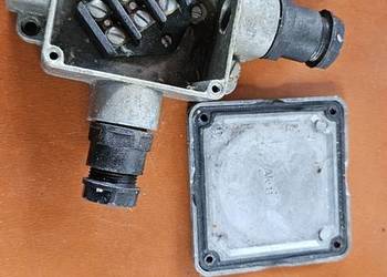 Aluminiowa rozeta z epoki PRL