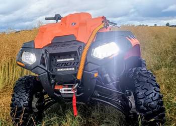 Niezawodny Polaris 850 wersja high lifter transport.