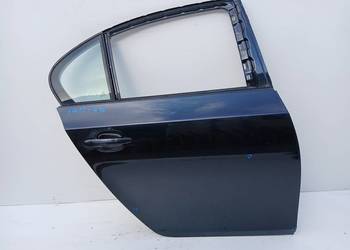 DRZWI PRAWY TYŁ TYLNE BMW E60 CARBONSCHWARZ 416/9