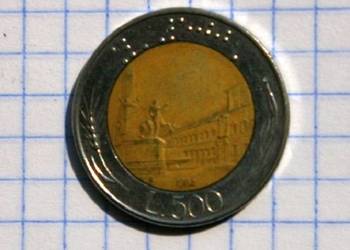 500 LIRÓW 1982 ROK - WŁOCHY