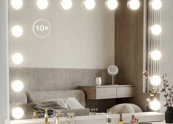 Lusterko Do Makijażu Hollywood Stojące