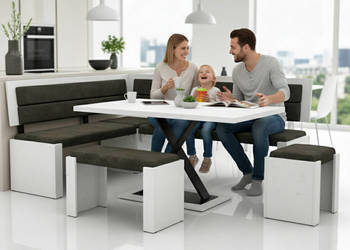 Nowoczesny narożnik kuchenny PRODUCENT