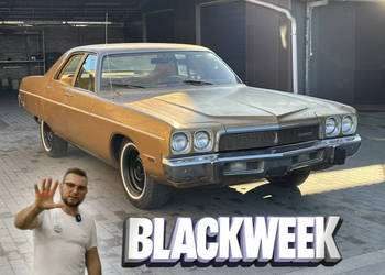 Plymouth Fury BLACK WEEK -5000 PLYMOUTH FURY 1972 – 360 V8 • AUTOMAT • ORY…