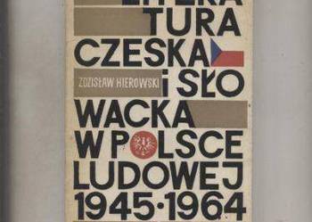 Literatura czeska i słowacka w Polsce Ludowej 1945-1964