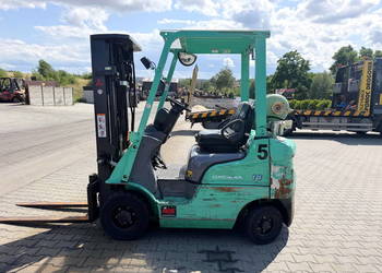 wózek widłowy MITSUBISHI FG18N 1800kg Triplex 4.7m 2019 przesuw + 4 sekcja