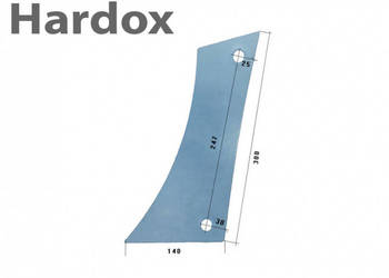 Pierś HARDOX 41585Z/L części do pługa LANDSBERG