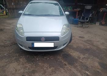 Fiat Grande Punto KOMPLETNY przód Zderzak Lampy Błotniki Maska 348B