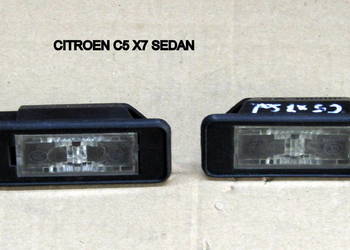 LAMKA OŚWIETLENIA TABLICY REJSTRACYJNEJ CITROEN C5 X7 9682403680