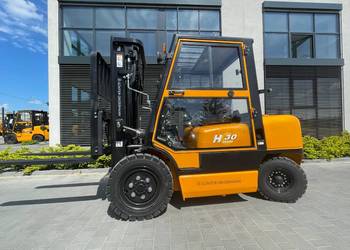 Wózek widłowy 3T, kabina, duplex, nowy