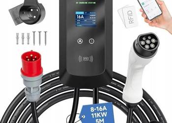 ŁADOWARKA DO AUT ELEKTRYCZNYCH WALLBOX AfeeV 11kW + WiFi + APP