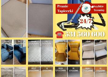 Pranie Tapicerki. Sof, Kanap, Krzeseł, Materaca, Wykładziny.