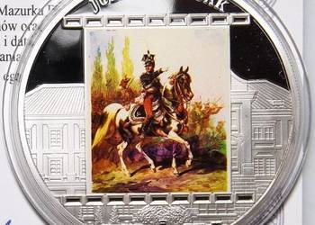 Nowa Moneta Medal Kossak Hymn Mazurek Dąbrowskiego SREBRO
