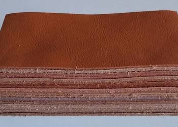Skóra Prostokąt 6 x 12 cm (20 sztuk) Licowa Włoska Brązowy Brązy (19)