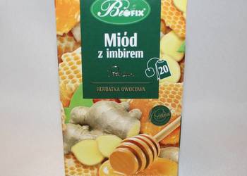 Bifix herbata zimowa 20t miód z imbirem miodowa cytryna pomarańcza 20t.