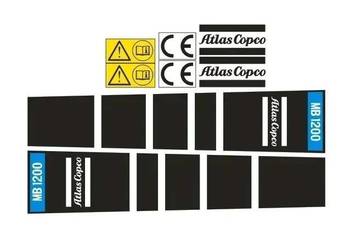 Naklejki oklejenie ATLAS COPCO MB1200 Zamiennik