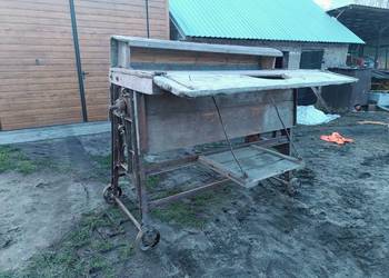 Zabytkowa młocarnia młockarnia szerokomlotna niemiecka oryginał