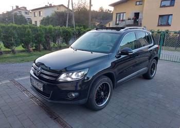 Volkswagen Tiguan I 2.0 TDI 170km 4x4 Ładny, skóra, hak, DCC, Kamera