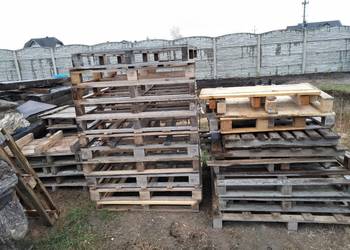 Palety różne pod drewno lub opał