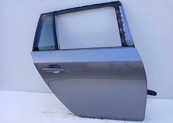 DRZWI PRAWE TYLNE TYŁ BMW E60 SPACEGRAU A52/7