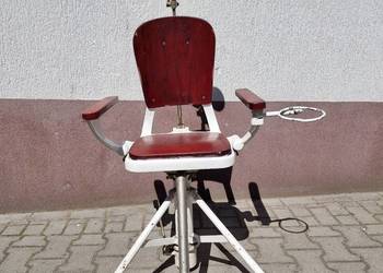 Fotel polski warszawa 1953 rok fotel dentystyczny vintage