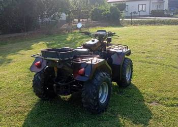 Quad z silnikiem kawasaki