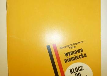 WYMOWA NIEMIECKA, KLUCZ DO ĆWICZEŃ - R. K. TERTEL