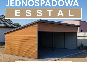 Zadaszenie|Garaż Blaszany| Wiata| Magazyn|Schowek – ESSTAL-