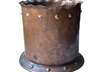 Miedziany cache pot ( osłona doniczki )