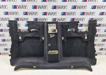 BMW F30 F31 WYKŁADZINA PODŁOGI TYLNIA DYWAN TYŁ CZARNY 7221955 7267437