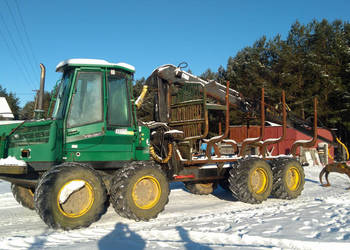 Forwarder TIMBERJACK 1110 D, 8x8