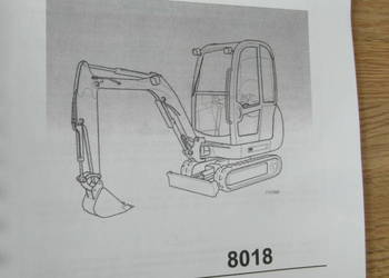 dtr instrukcja obsługi koparka jcb 8018 i inne dtr instrukcja obsługi koparka jcb 8018 i inne