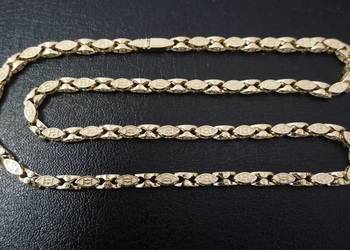 NOWY ZŁOTY ŁAŃCUSZEK - ATRAKCYJNY AWANGARDOWY SPLOT 45G